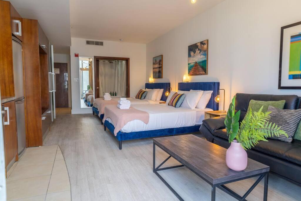 King Bed Rooftop Suite Ocean Dr C304 Miami Beach Zewnętrze zdjęcie