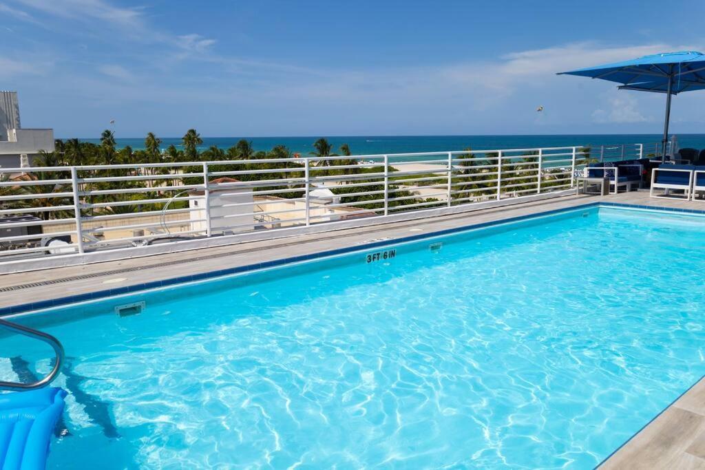 King Bed Rooftop Suite Ocean Dr C304 Miami Beach Zewnętrze zdjęcie