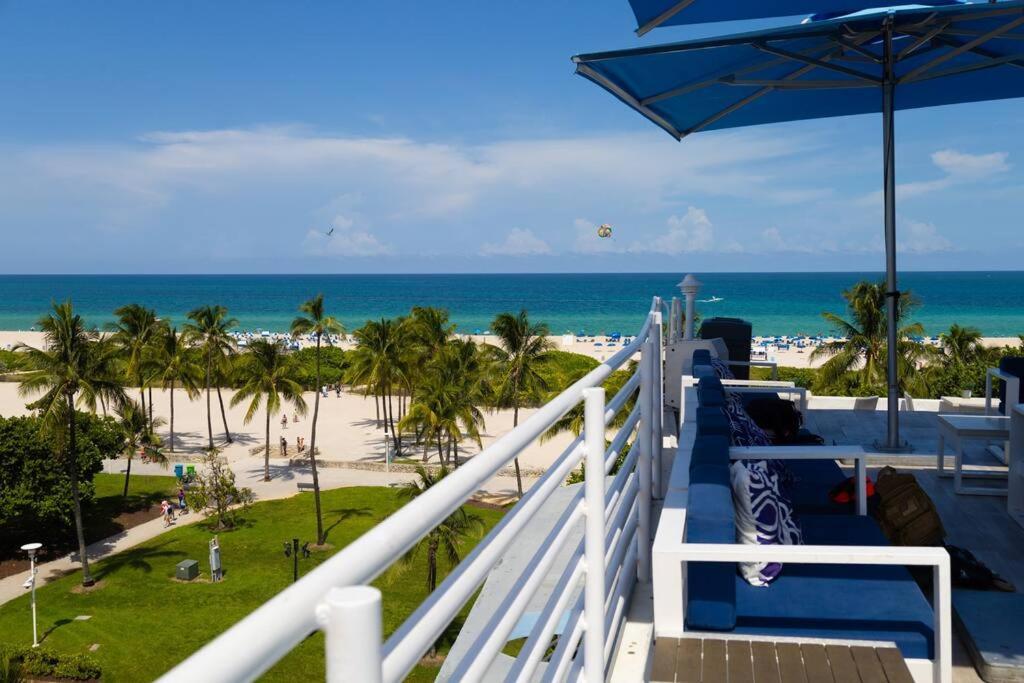 King Bed Rooftop Suite Ocean Dr C304 Miami Beach Zewnętrze zdjęcie